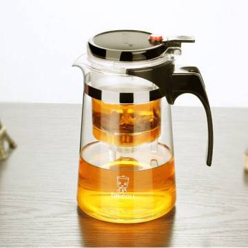 禾艾苏（heisou） 玻璃杯带过滤内胆泡茶杯办公杯三